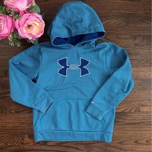 Under Armour geometric patterned hoodie, size YSM